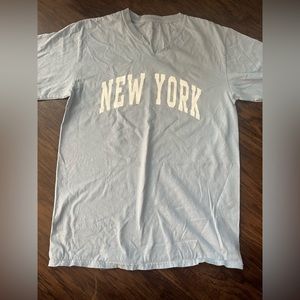 John Galt New York T-Shirt Light Blue